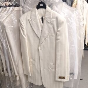 Stylish Cream Kids Matching Set Suit